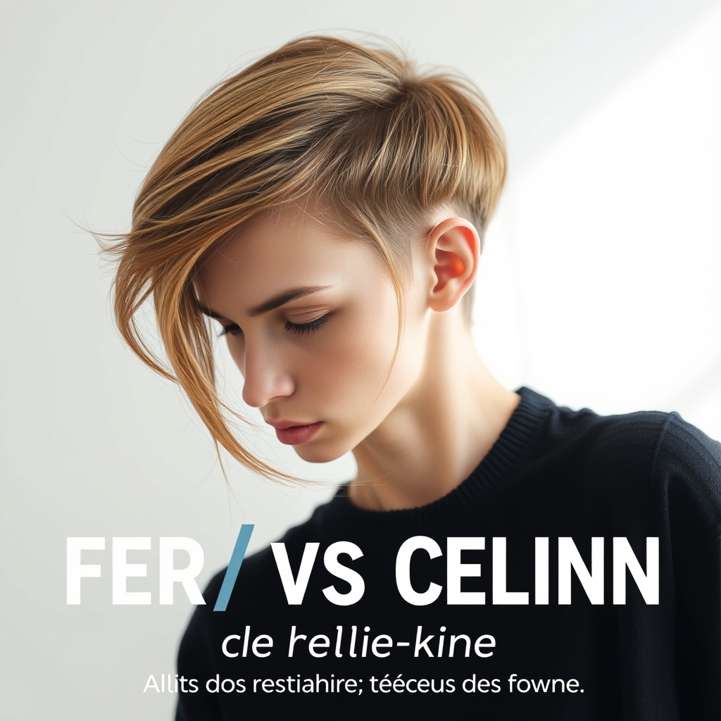 Fer à lisser titane vs céramique : les 5 différences clés pour cheveux fins en 2024
